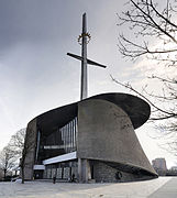 "Arka Pana" Church in Kraków (by Wojciech Pietrzyk, 1965–77)