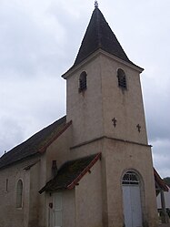 The church in La Charmée