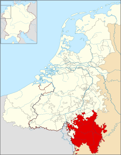 Luxembourg within the Low Countries, 1350