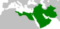 Image 21The Rashidun Caliphate reached its greatest extent under Caliph Uthman, c. 654 (from History of Saudi Arabia)