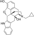 Chemical structure of Naltrindole.