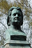 Bust of Honoré de Balzac, cimetière du Père-Lachaise