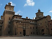 Die Renaissance-Altstadt von Ferrara und das Po-Delta