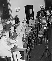 Radio press at fireside chat (September 3, 1939)