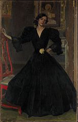 Señora de Sorolla in Black, 1906, Metropolitan Museum of Art.