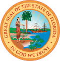 Great Seal of Florida (1868–1985)