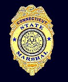 Badge of the Connecticut State Marshals
