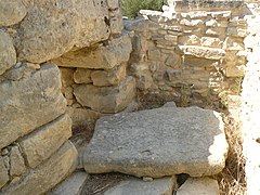 Verschlussstein zum Tholos-Grab