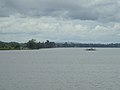 The Clarence River, with the Ulmarra Ferry
