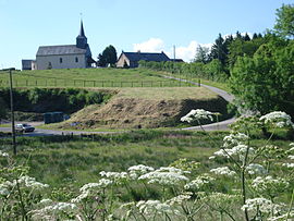 A general view of Gien-sur-Cure