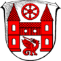 Neues Wappen seit 1977 mit dem Stephanshäuser Drachen