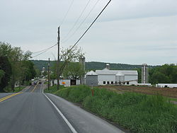Hinkletown, a small community in Earl Township