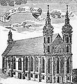 Domkirche anstelle des Schloßplatzes, um 1730