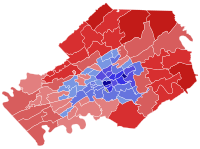 Final results by county