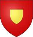 Coat of arms of the lords of Brouch, branch of the house of Meysembourg.