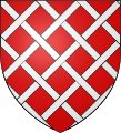 Coat of arms of the Daun family, lords of Densborn, hereditary marshals of Luxembourg.