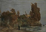 Arnold Böcklin Villa am Meer II, 1865