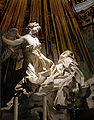 Gian Lorenzo Bernini: Verzückung der Heiligen Theresa (1652), Rom, Santa Maria della Vittoria