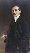 Self-portrait (1918) by Enrique Simonet