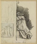 Confessional, Toledo, by Félicien Rops, 1889