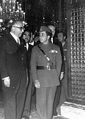 Faisal II at the Imama Reza Shrine, 1957