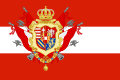 State flag with Great Coat of arms (1765–1800, 1815–1848, 1849–1860)[75]