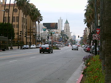 View toward the intersection of Hollywood and Highland, 2006