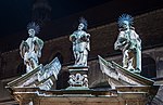 Baroque sculptures of Jesuit saints in the Old Town