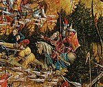 Konstanty Ostrogski with Bacalaius banner (Battle of Orsha)