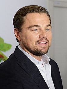 Leonardo DiCaprio looking away from the camera