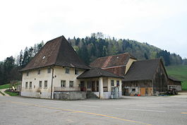 A farm house near Lucelle village