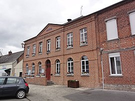 The town hall of Marly-Gomont