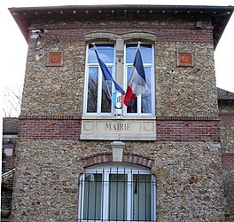 The town hall in Neufmoutiers-en-Brie