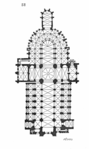 Plan der Kathedrale