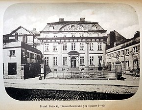 Potocki Palace in Hamburg