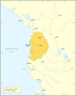 The Principality of Albania in 1370