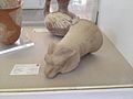 Ram-shaped pottery object