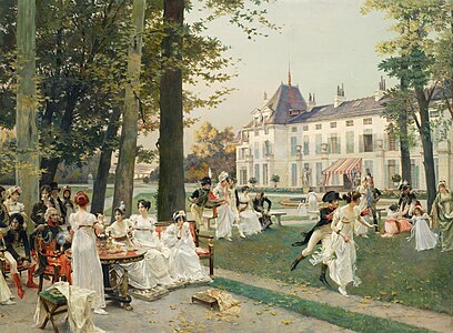 Reception at Malmaison in 1802 (circa 1894)
