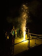 Firework during the festival