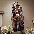 St. Michael the Archangel and the Dragon. Queen of Archangels Roman Catholic Parish, Clarence, Pennsylvania