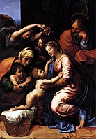 The Holy Family of Francis I, by Raphael (and assistants), 1518