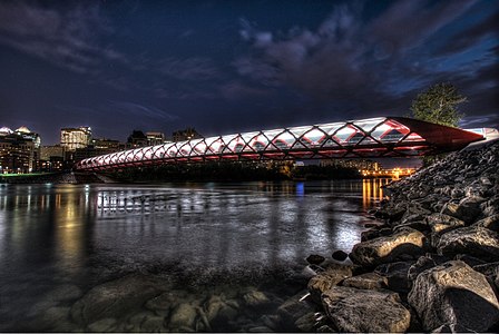 Peace Bridge in Calgary, Canada (2012)