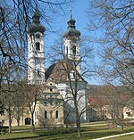 Exterior of the abbey