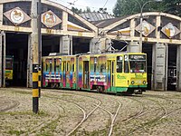 Lviv's old tram depot