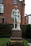 Statue of William Wilberforce in Garden of Wilberforce House