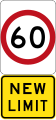New 60 km/h Speed Limit (used in Victoria)