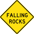(W5-204) Falling Rocks (used in New South Wales)