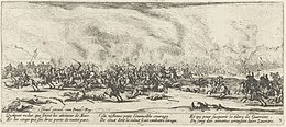 Plate 3: La bataille (The battle)