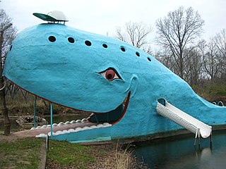 Blue Whale of Catoosa in Catoosa, Oklahoma, US
