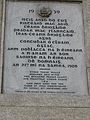 Commemorative plaque in memory of the Volunteers killed in Dublin Castle 1920